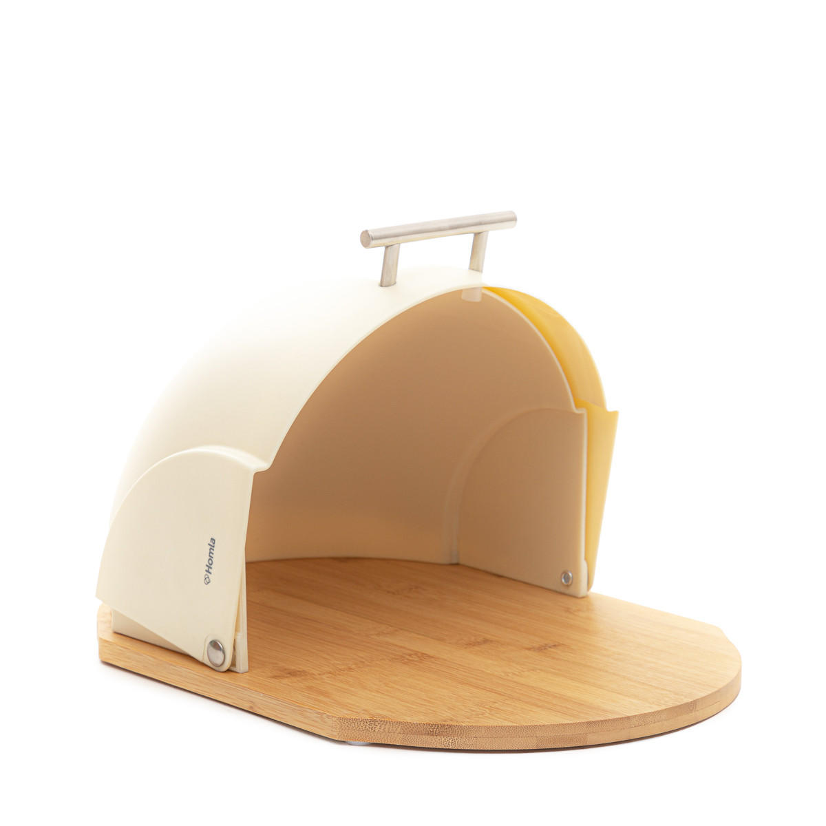 BROTKASTEN Darvin beige 37/26/22 cm - Beige, Metall (26/22/37cm) - Homla