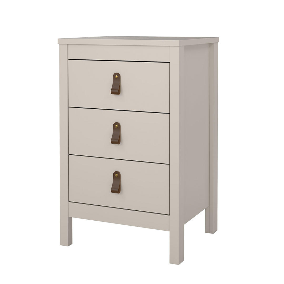 NACHTTISCH, Madrid, Kaschmir, Holzwerkstoff, 44 x 39 x 70 cm - Kaschmir, Holzwerkstoff (44/70/39cm) - ebuy24