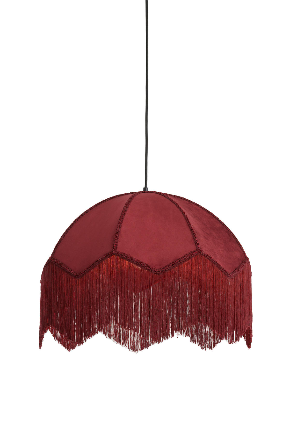 HÄNGELAMPE Malacia Rot Ø60/41 cm - Rot, Kunststoff (60/60/41cm) - Light & Living