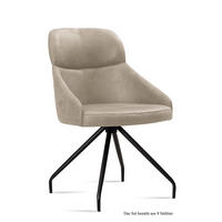 ESSZIMMERSTUHL (8er-Set) Dionne 52x82x63 Schwarz/Natur - Schwarz/Naturfarben, Kunststoff (63/82/52cm) - 58aufmkessel