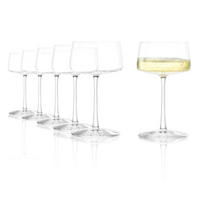 CHAMPAGNERSCHALE Power 6er Set - Transparent, Glas (0.276L) - Stölzle