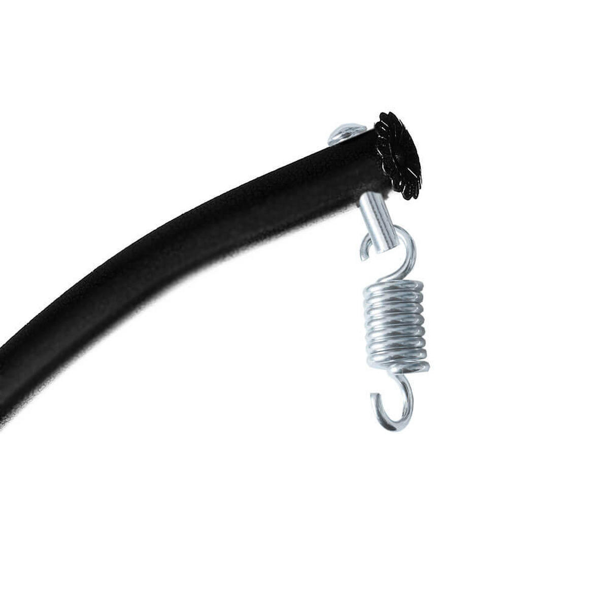 HÄNGESESSEL ONE - Schwarz, Metall (104/200/104cm) - Home Deluxe