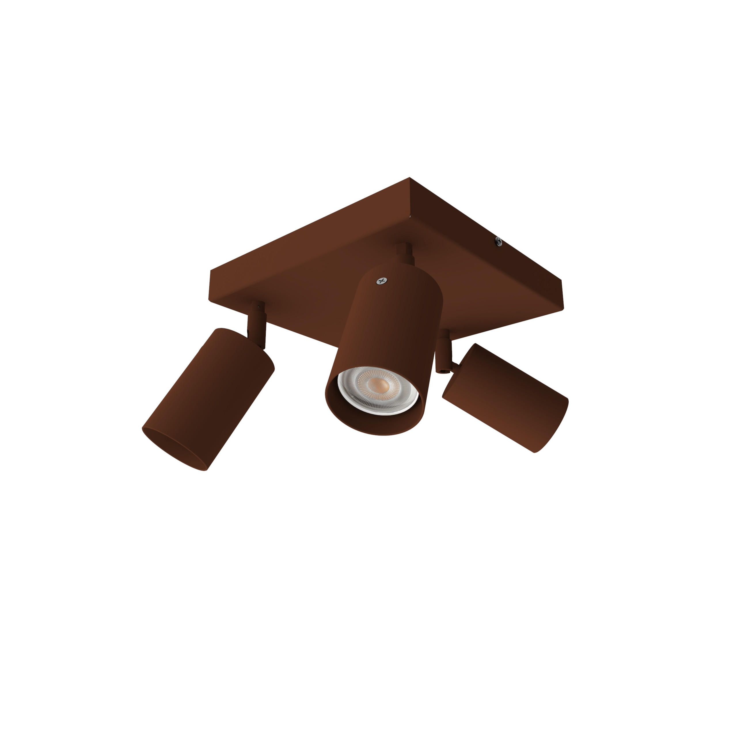 Lumicom Strahler Dunkelbraun 30x15x30 cm
