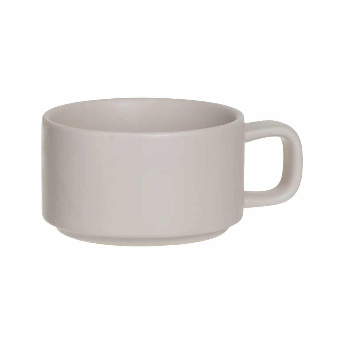 TEEKANNE mit Tasse Natural Hellrosa 400 ml 13,5/10/15 cm - Rosa, Keramik (10/13.5cm) - Secret de Gourmet
