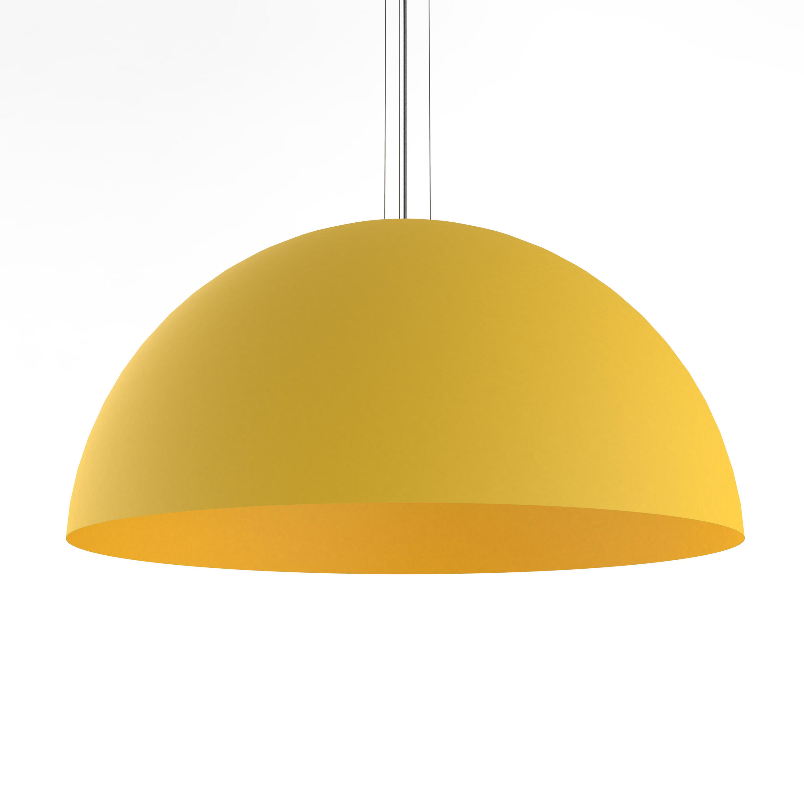 HÄNGELEUCHTE Cassis - Gelb, Metall (80/80/40cm) - Lumicom