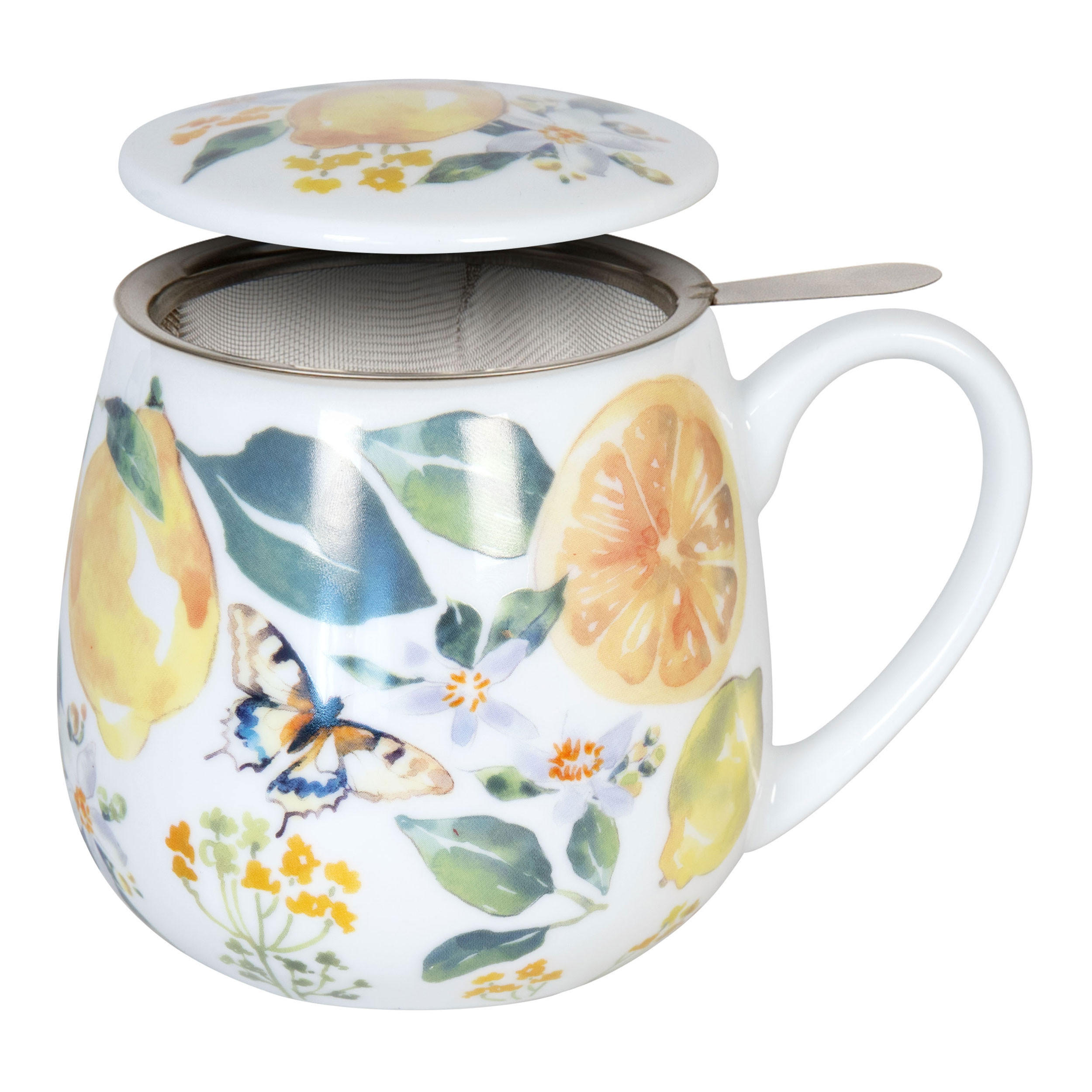 TEEBECHER Tea For You Fruity Tea Lemon - Victoria Lowe - Naturfarben, Keramik (0.42L) - Könitz