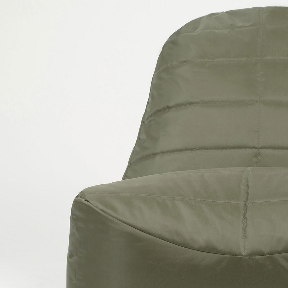 SITZSACK mit Rückenlehne Vista - Grün, Kunststoff (78/73/102cm) - Veeva