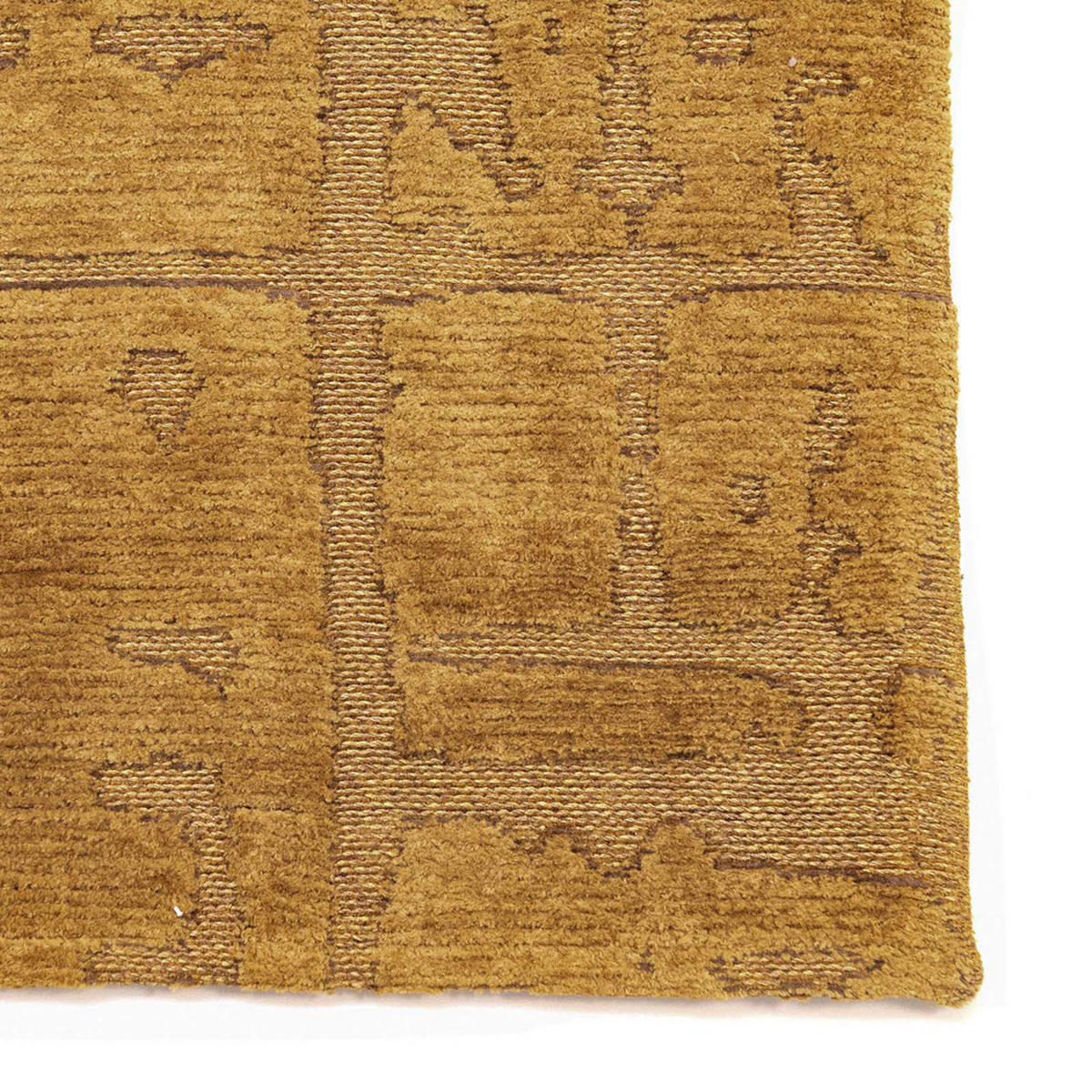 TEPPICH Madagascar Gold Structures 170/240 cm - Gelb, Textil (170/240cm) - Louis De Poortere