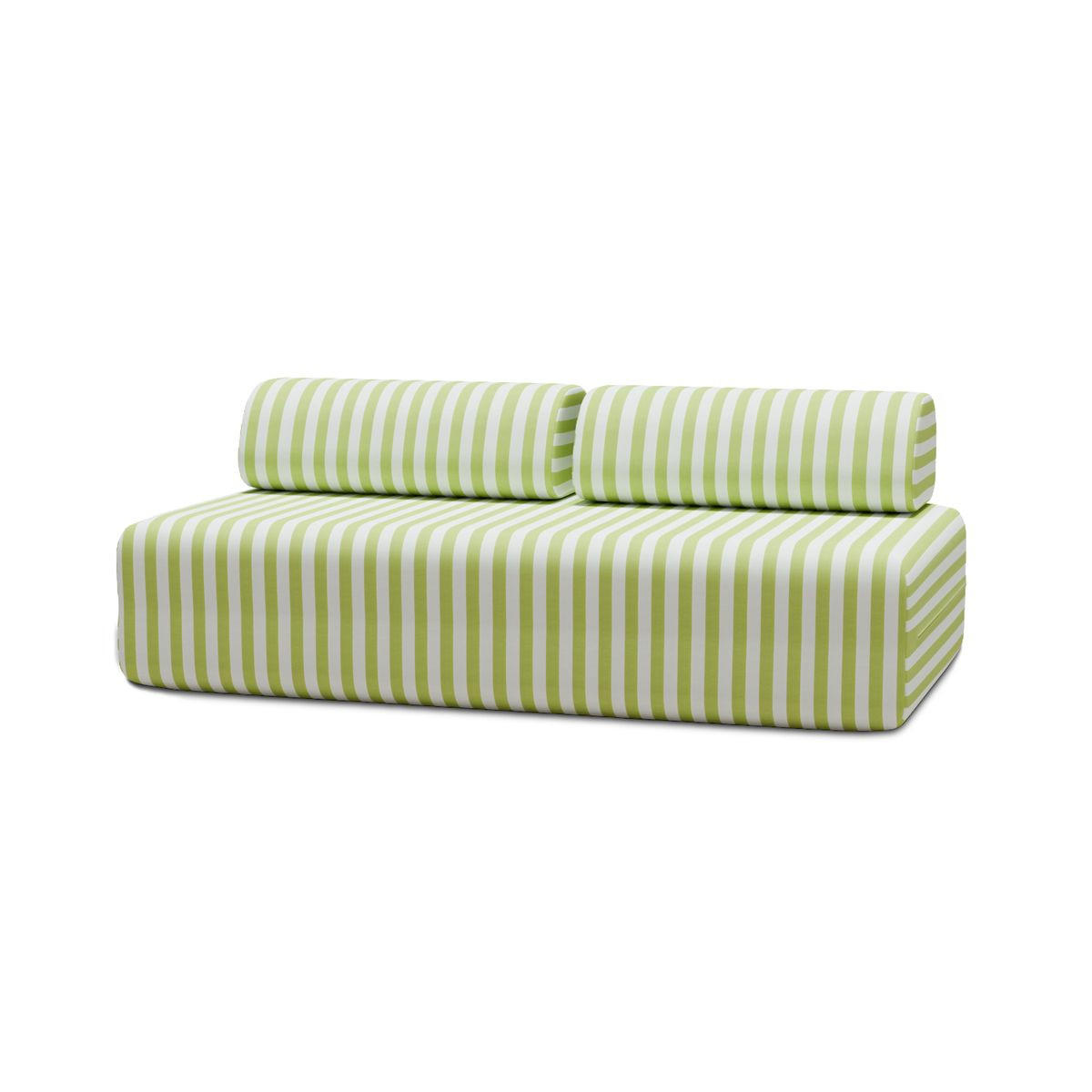 Kimo 2-3-Sitzer-Gartensofa Hellgrün 95x70.5x190 cm