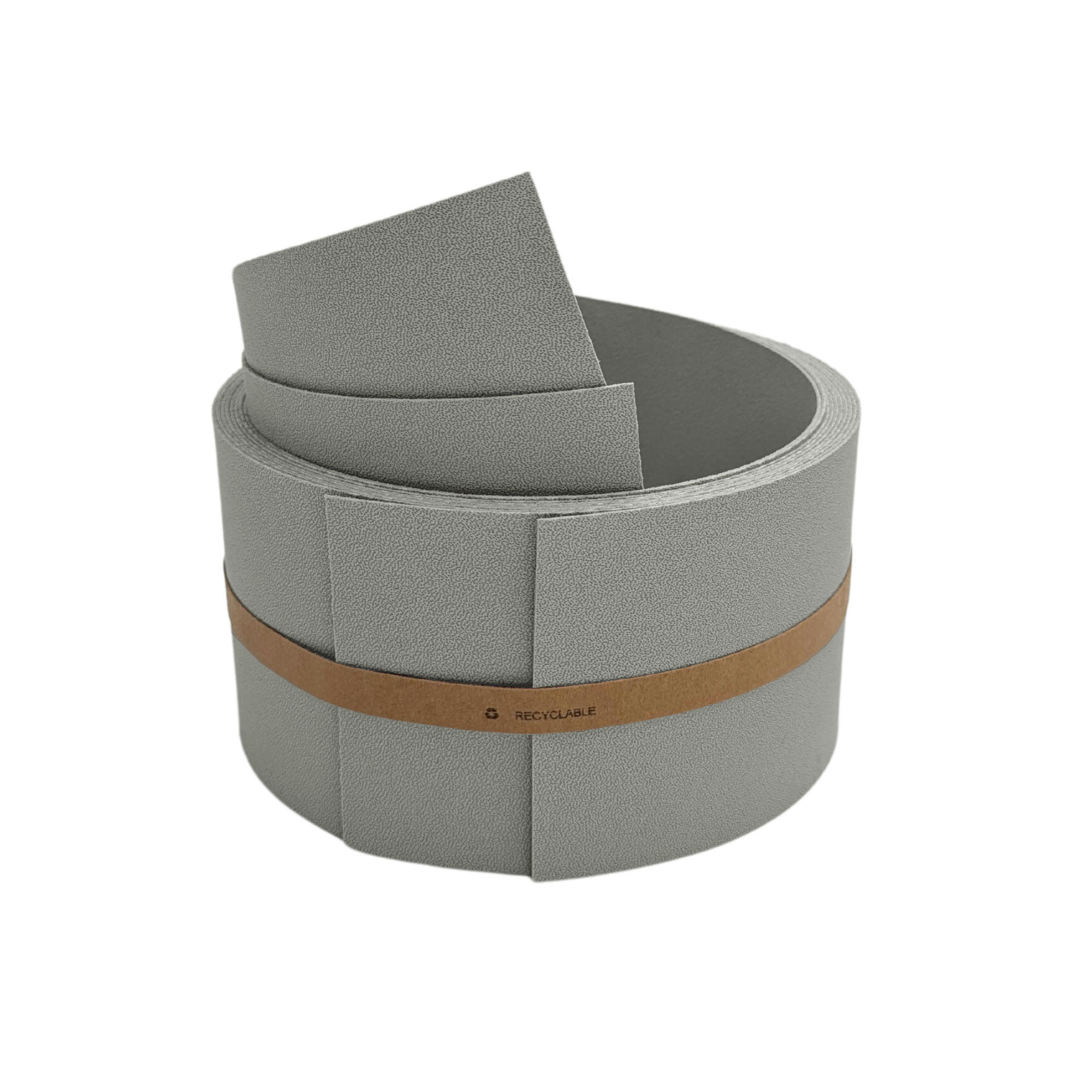 SICHTSCHUTZSTREIFEN Premium Halbe Set Einzelstreifen Steingrau 2,55m - Graubraun, Kunststoff (255/9.5cm) - ZAUN|ZU