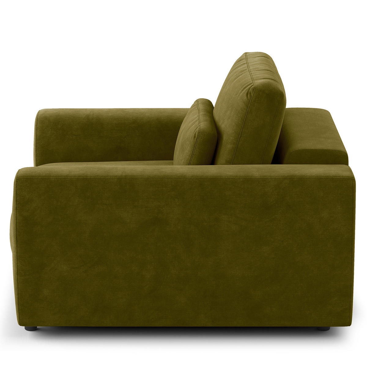 SESSEL - Schwarz/Grün, Kunststoff/Textil (116/80/117cm) - home24