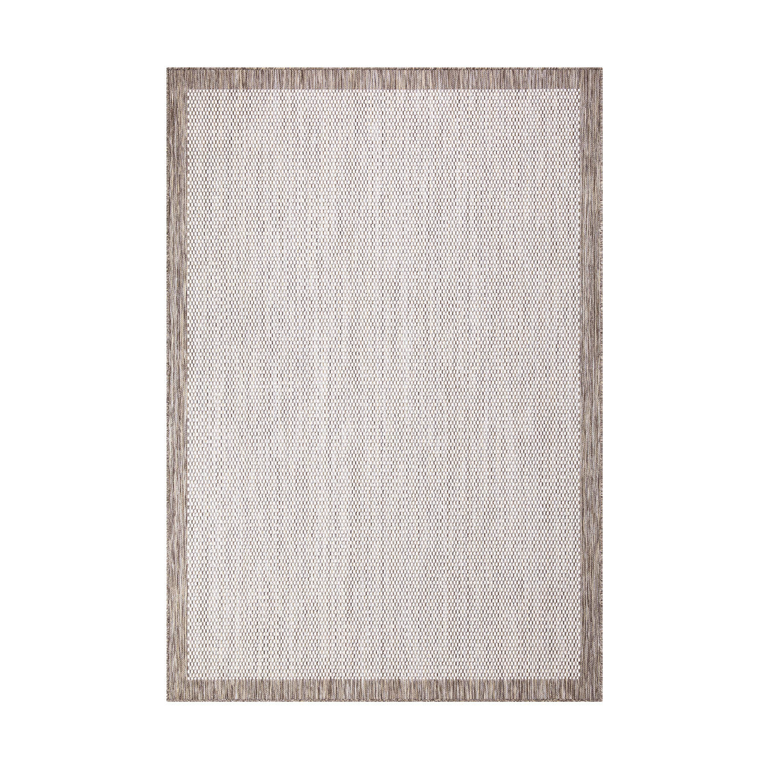 OUTDOOR-TEPPICH Sun 470 Beige 150x150 cm - Beige, Textil (150/150cm) - carpet city