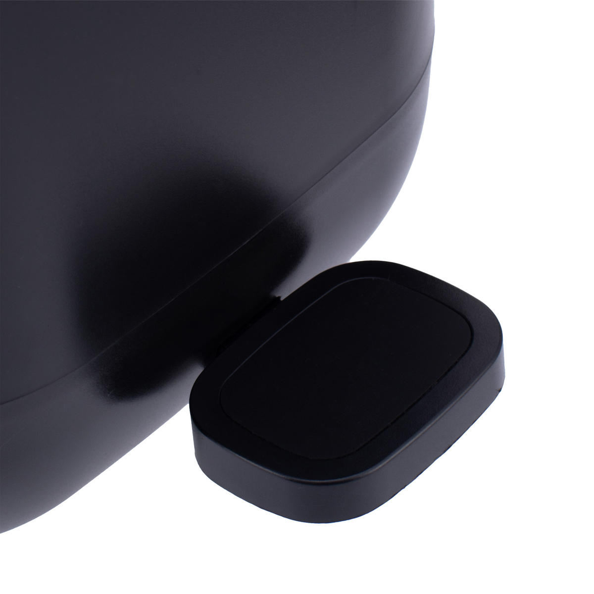 MÜLLEIMER - Schwarz, Kunststoff (18/30/28cm) - Relaxdays