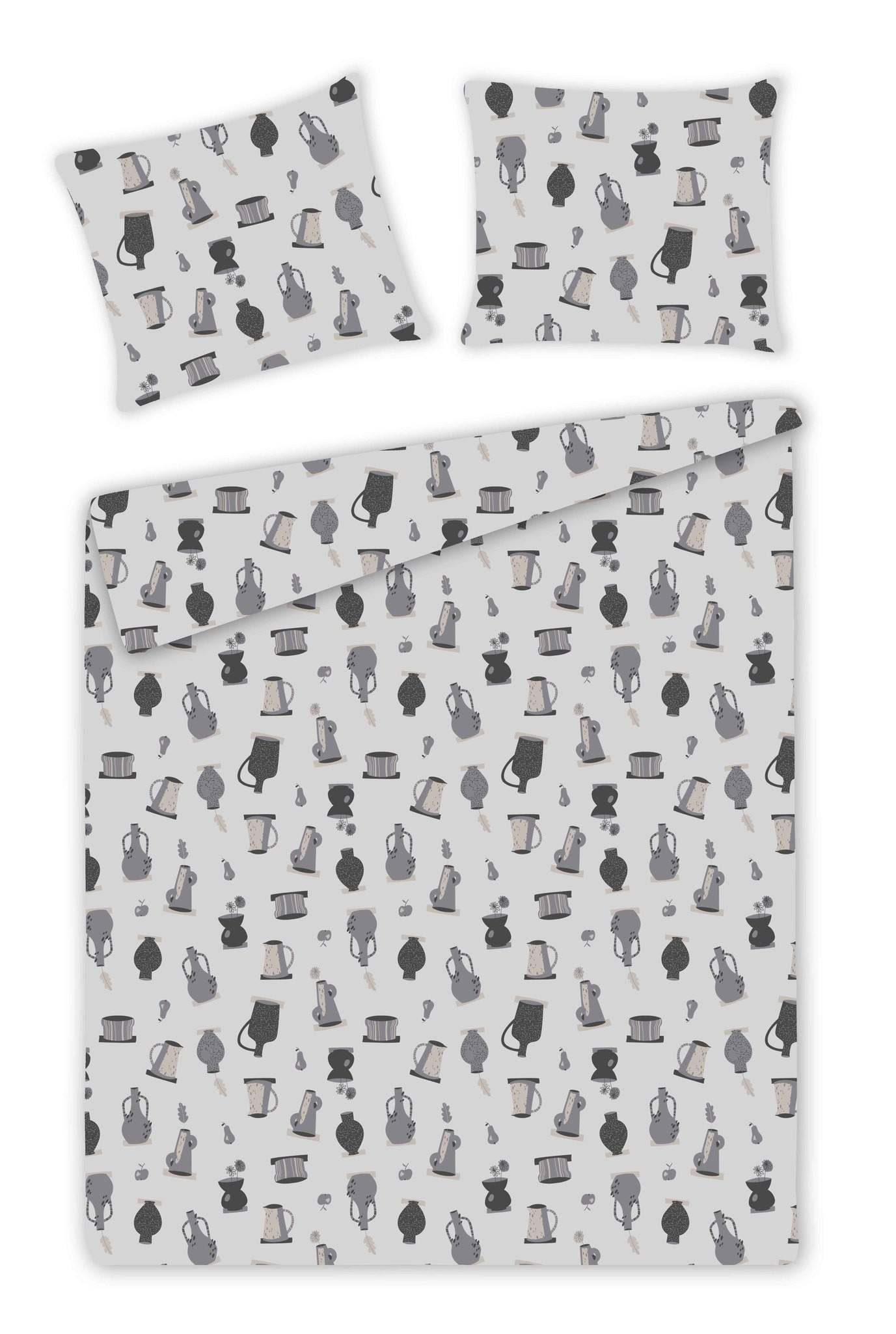 BETTWÄSCHE Pliorera - Beige, Textil (200/220cm) - home&you