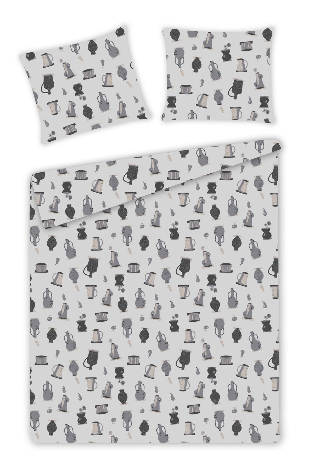 BETTWÄSCHE Pliorera - Beige, Textil (200/220cm) - home&you