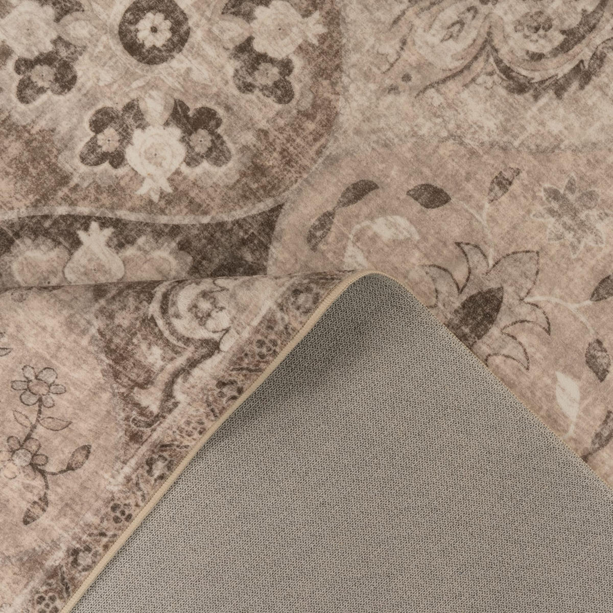 KURZFLORTEPPICH 120/160 cm Semer 421 - Taupe, Kunststoff (120/160cm) - Paco Home