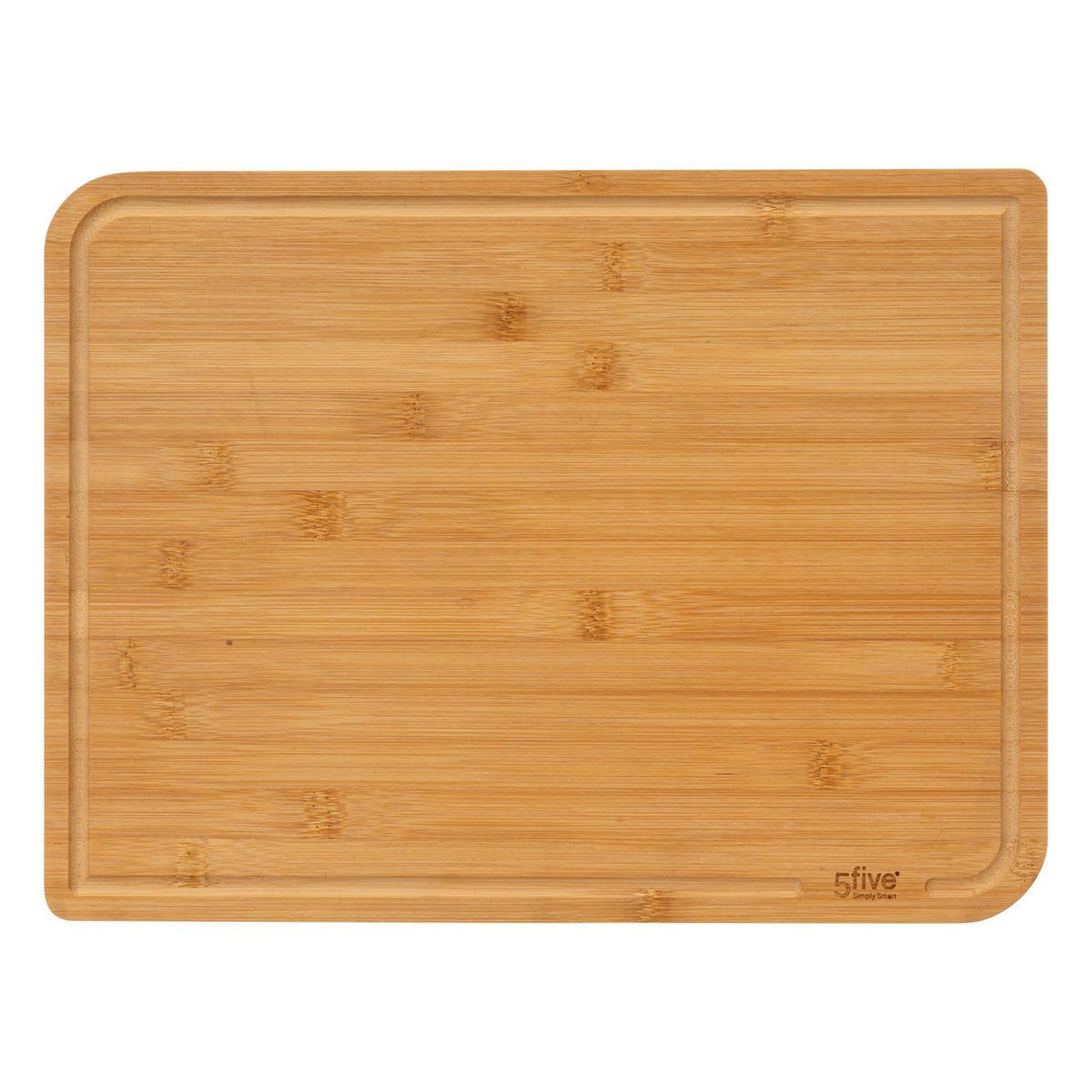 SCHNEIDEBRETTER aus Bambus 35/25/2,5 cm - Braun, Naturmaterialien (25/35cm) - 5five Simply Smart
