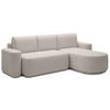 ECKSOFA RUMA - Creme (Amore 01) - Creme, Holzwerkstoff (285/180cm) - Möblo