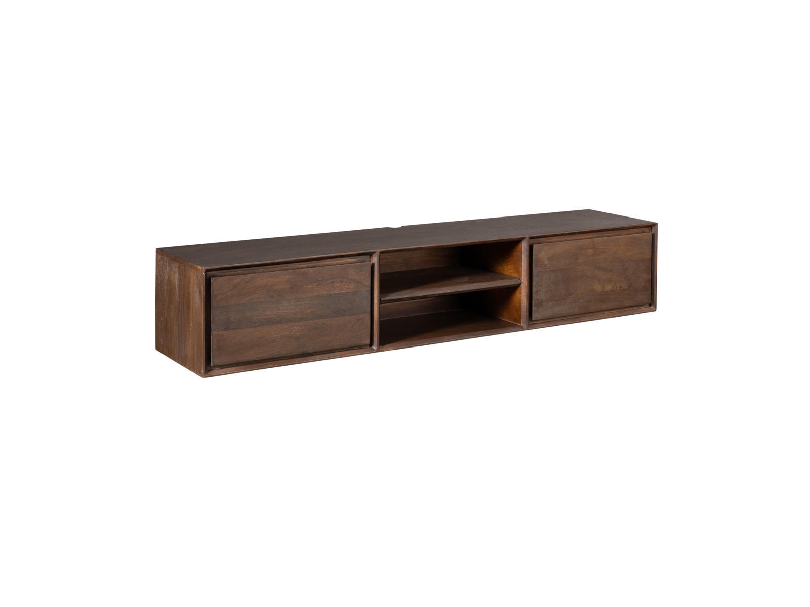 LOWBOARD Amoria Mangoholz 160 cm / 35 cm Braun - Braun, Holz (160/30/35cm) - Villa Möbel