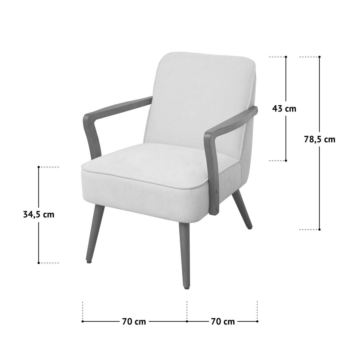 LOUNGESESSEL TUVA - Grün, Textil (70/78.5/70cm) - SVITA