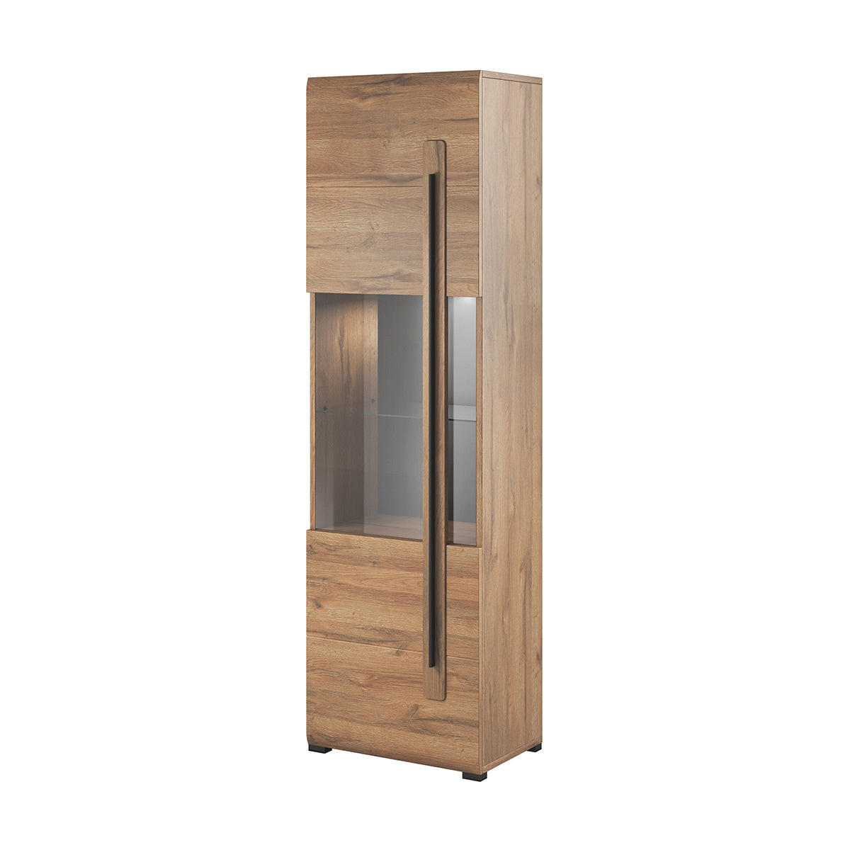 VITRINE Louis Holz - Braun, Holzwerkstoff (60/203.6/39.1cm) - Petits-meubles