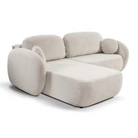 ECKSOFA Beige OLIVIO Ausziehbar Links - Beige, Naturmaterialien (248/174cm) - Sepro Meble