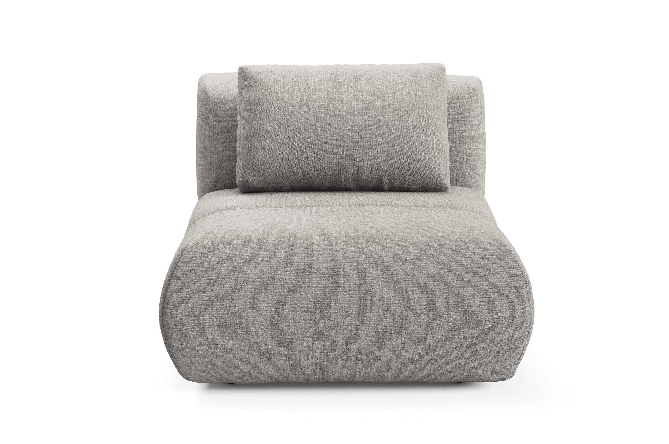 SESSEL ATOMO, Modern Polstersessel Loungesessel, Chenille-Stoff Beige - Beige, Holz/Metall (98/82/134cm) - MASSENO