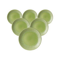 DESSERTTELLER Banda Grün ø 21 cm 6er Set - Grün, Keramik (21cm) - Ritzenhoff Breker
