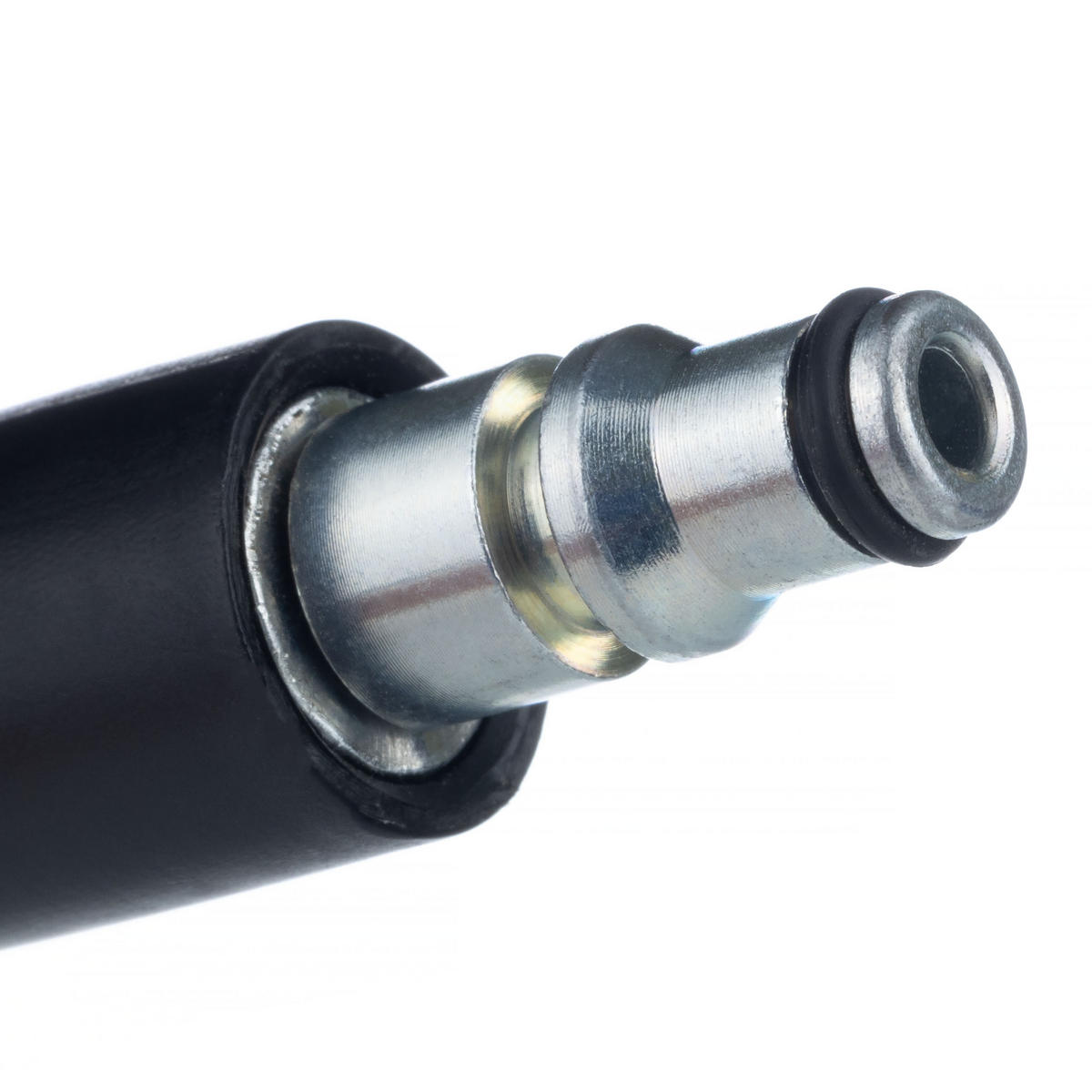 SCHLAUCH 10 m Quick-Connect - Hochdruck, max. 200 bar, 60 °C, Nylongeflecht, PVC-Mantel, nahtloser Innenmantel - Multicolor, Kunststoff/Metall (27/7/27cm)