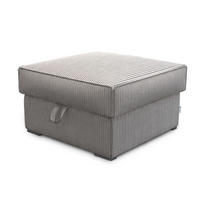 POUF FERA Beige 65x65 cm - Beige, Textil (65/38/65cm) - MASSENO