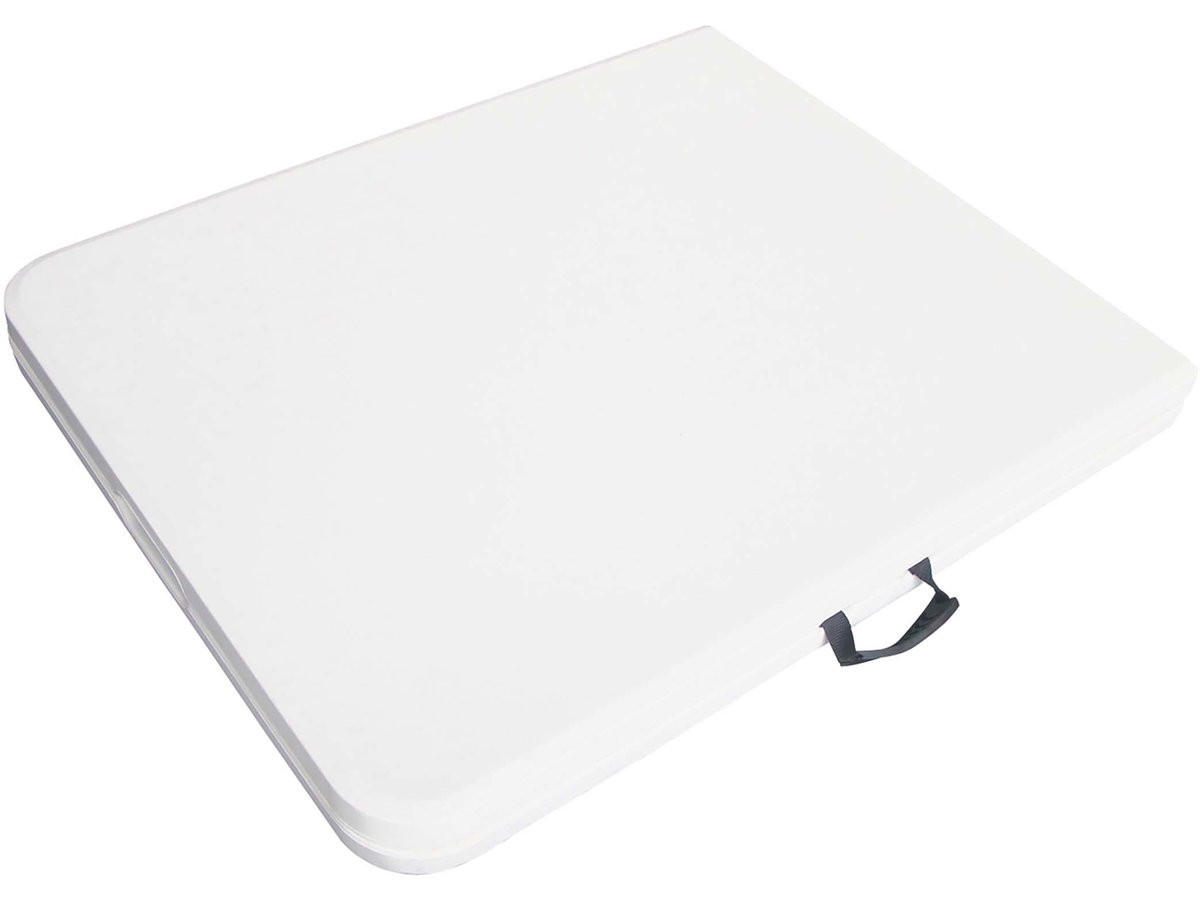 GARTENTISCH foldy weiss - Weiß, Kunststoff (181/74/74cm) - Habitat Garten