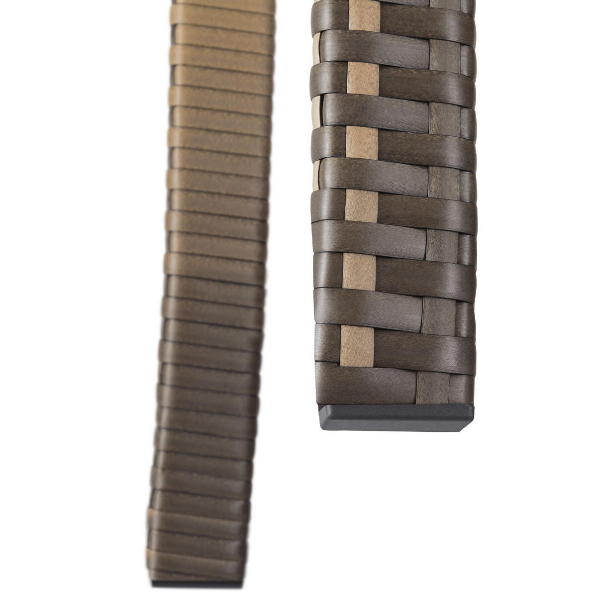 RATTAN-GARTENBANK Murat, 125 x 62,5 x 90 cm, inklusive Schutzhülle, natur - Naturfarben, Kunststoff (125/90/62.5cm) - tectake