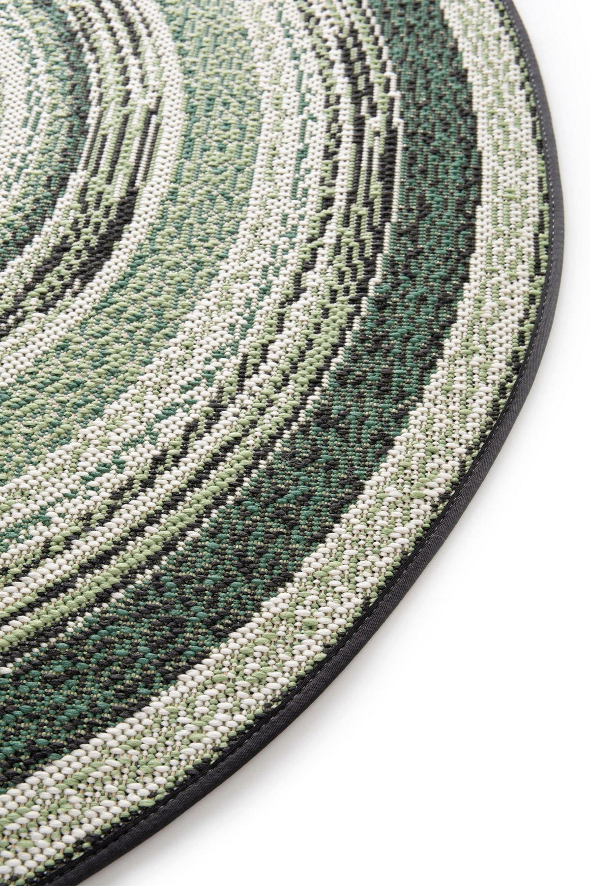 KINDERTEPPICH rund sehr weich grün - Grün, Textil (120/120cm) - AFK Living