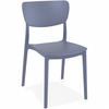 STUHL grau 45x82x53cm - Anthrazit/Grau, Kunststoff (45/82/53cm) - AlterEgo