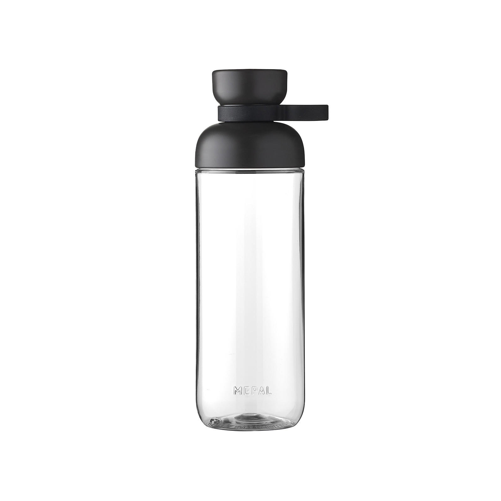 TRINKFLASCHE Vita Nordic Black 700 ml - Schwarz, Glas/Kunststoff (0.7L) - Mepal