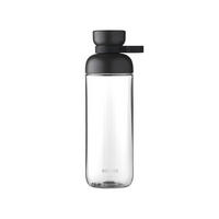 TRINKFLASCHE Vita Nordic Black 700 ml - Schwarz, Glas/Kunststoff (0.7L) - Mepal
