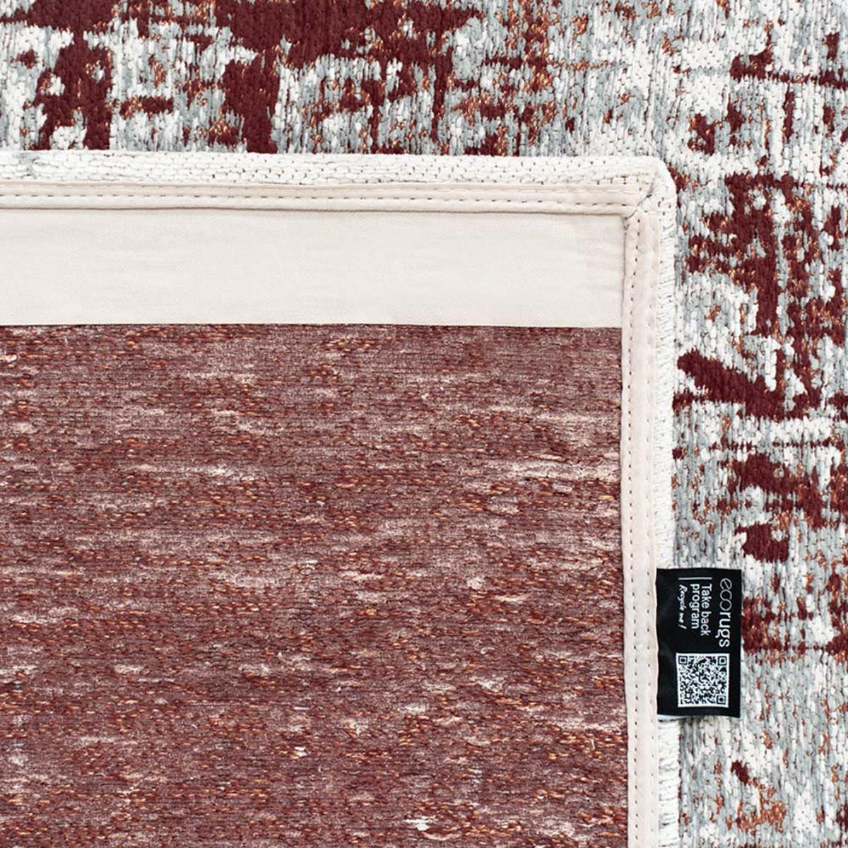 TEPPICH Copperfield Mad Men Griff 170/240 cm - Braun, Textil (170/240cm) - Louis De Poortere