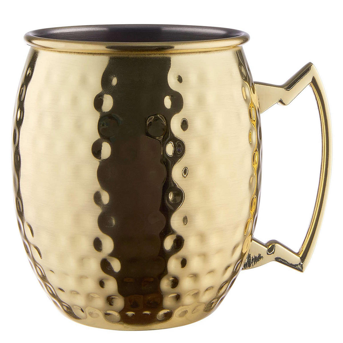 BECHER (4er Set) Moscow Mule 470 ml - Goldfarben, Metall (0.47L) - Butlers