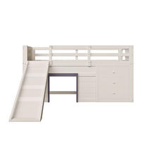 HOCHBETT 90/200 cm Creme - Creme, Holz - Raumix