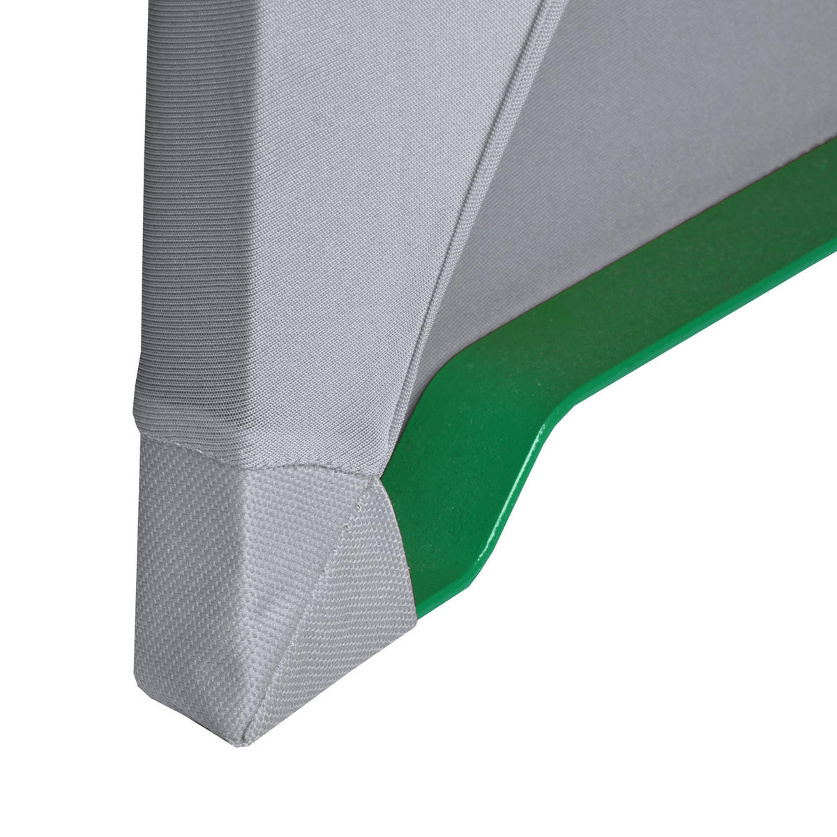 BIERTISCHHUSSE Victoria 70cm Stretch Silber Grau (3tlg) - Silberfarben, Textil (70/220cm) - Beautissu 