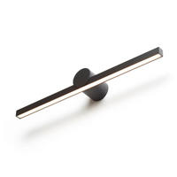 WANDLEUCHTE LUISA 60 schwarz 12 W IP54 - Schwarz, Metall (7.5/7.5/2.5cm)