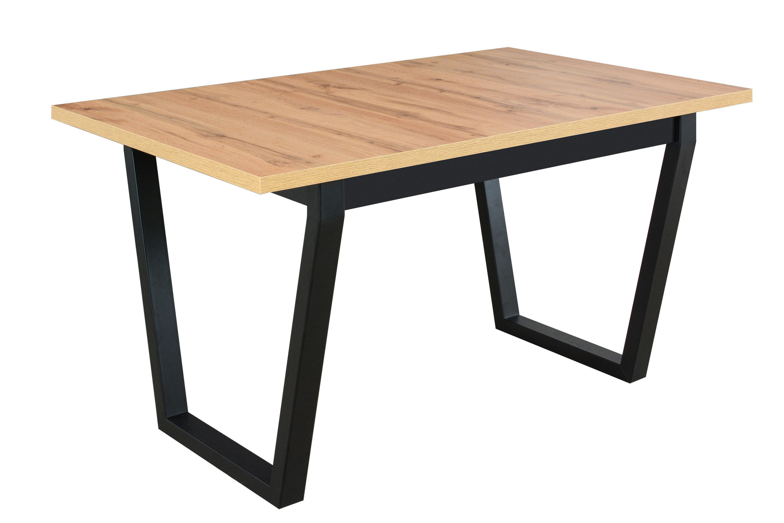ESSTISCH Ikon 2 M,140/80 cm, wotan - Eiche Wotan, Holz (80/140/78cm) - Leaf Design