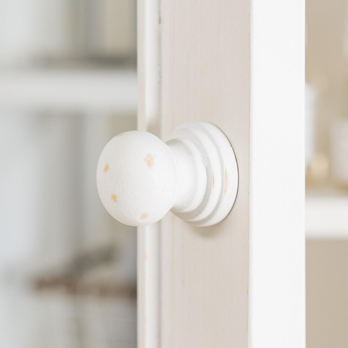 SPIEGELSCHRANK - Kiefer massiv - Weiß, Holz (70/75/20cm) - home24