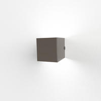 WANDLEUCHTE - Graubraun, Metall (10/10/10cm) - Lumicom