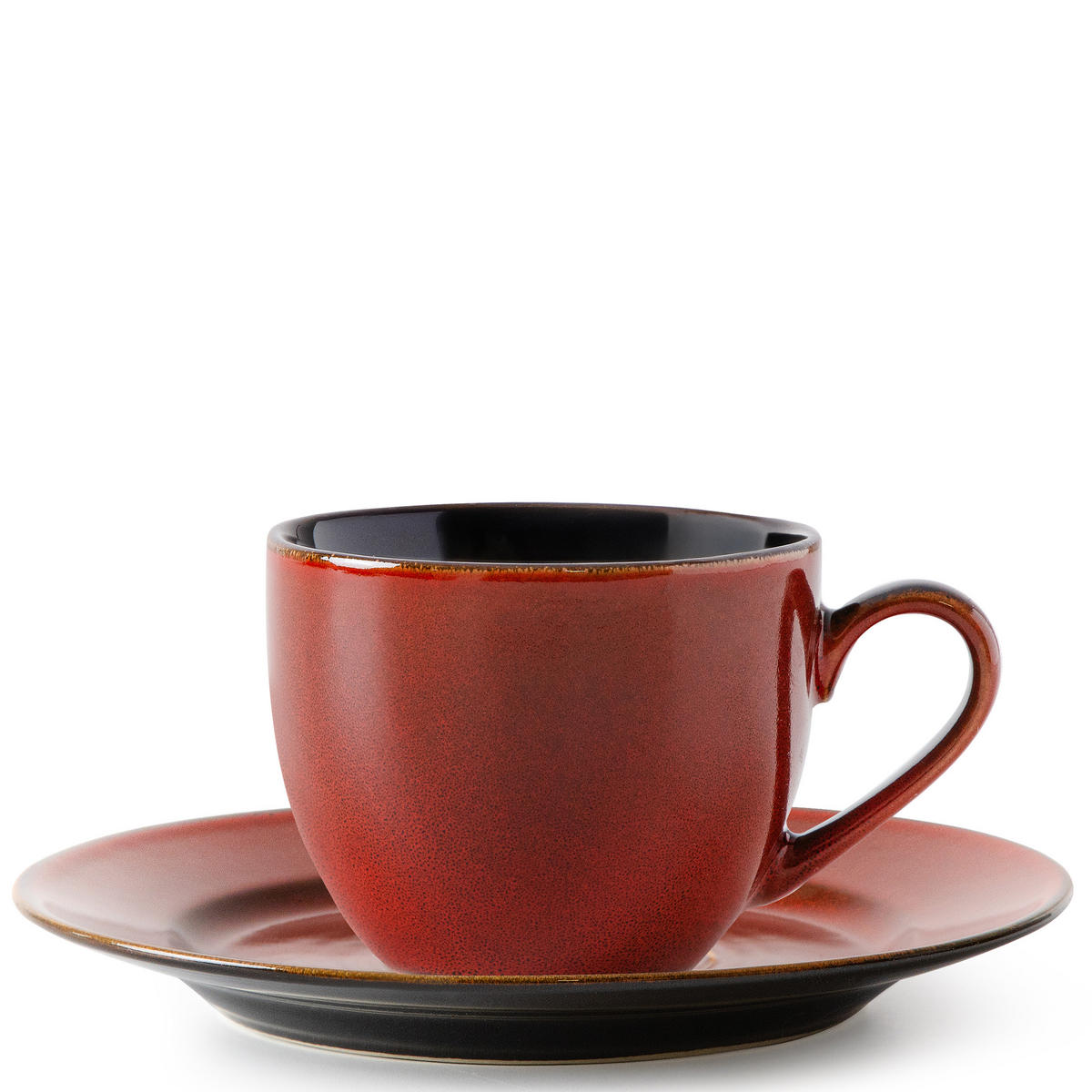 ESPRESSOTASSEN-SET GAMBIA 6-tlg - Rot, Keramik (0.09L) - Ritzenhoff Breker