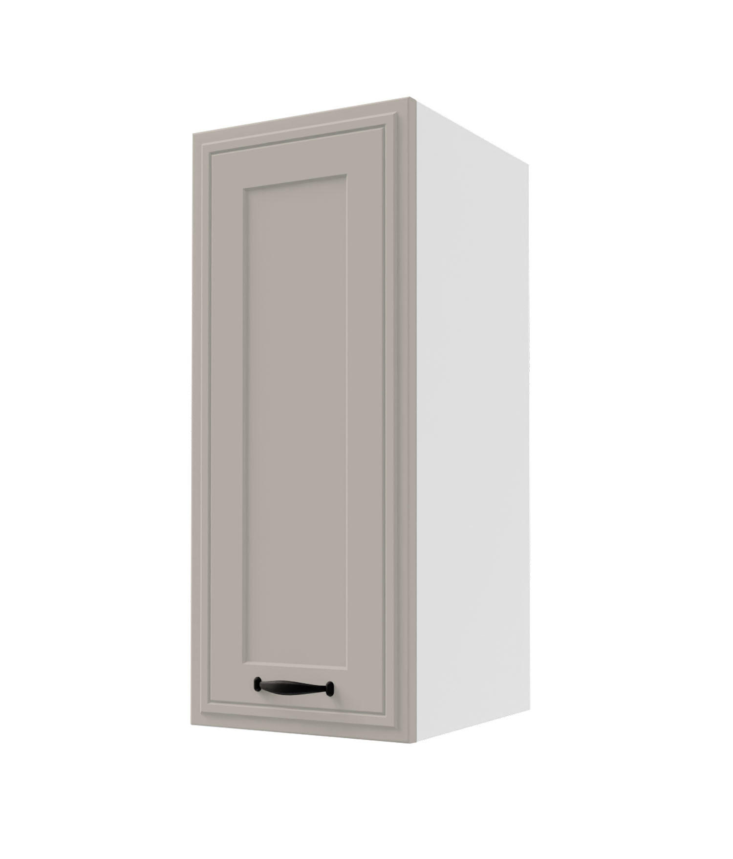 Feldmann-Wohnen Küchenhängeschrank Kaschmir, Weiß 30x72x32.5 cm