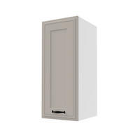 KÜCHENHÄNGESCHRANK Salo W2/30 Kaschmir Matt / Weiß 30 / 32,5 / 72cm - Kaschmir/Weiß, Holz/Holzwerkstoff (30/72/32.5cm) - Feldmann-Wohnen