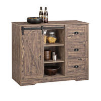 KÜCHENINSEL Vintagebraun - Braun, Holzwerkstoff (110/90/50cm) - SoBuy