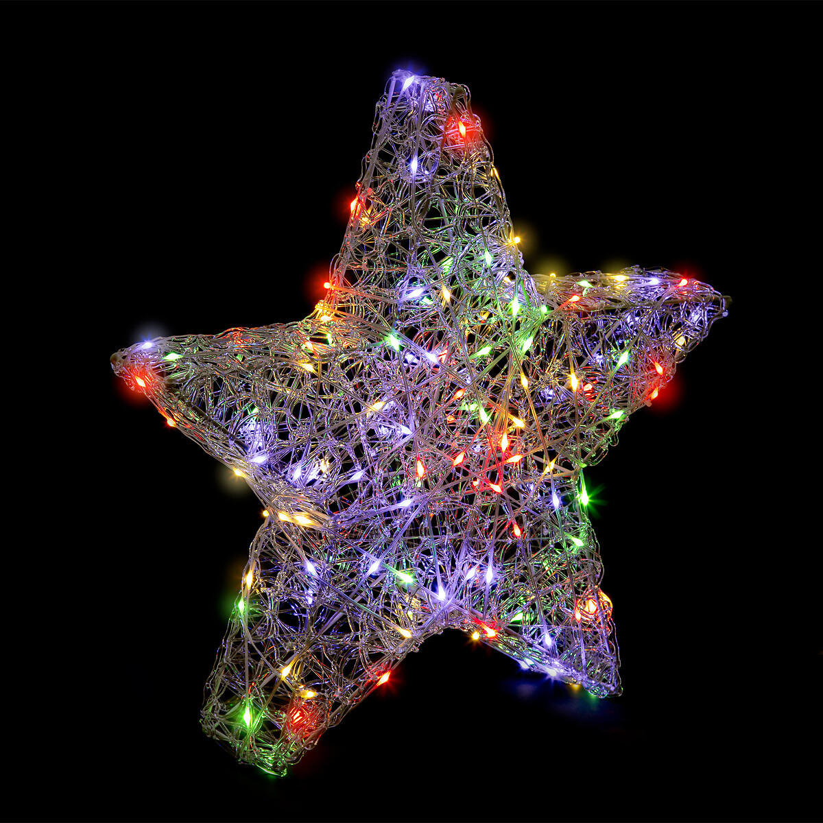 DEKORATIVER mit LED-Beleuchtung 48,5/8,4/50 cm - Multicolor, Kunststoff (8.4/50/48.5cm) - Fééric Lights and Christmas