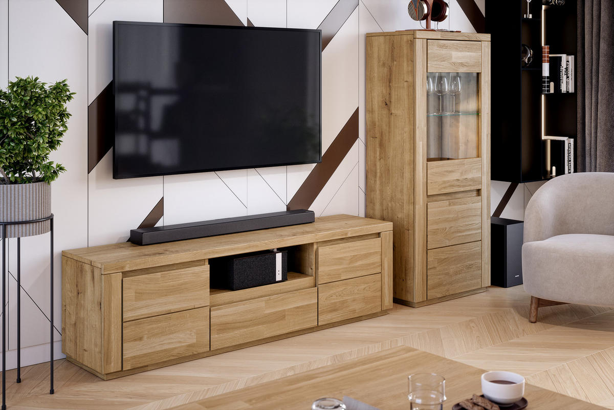 LOWBOARD Skagen - Eichefarben, Holz (37/47/160cm) - kiki design